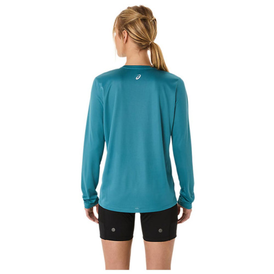 Asics Γυναικεία μακρυμάνικη μπλούζα Fujitrail Logo LS Top